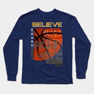 Basketball Champion League Long Sleeve T-Shirt